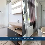 Rtr - Bis 10 Personen - Einzelzimmer - Voll Ausgestattet - Garten - Smart Tv - Wifi Daire