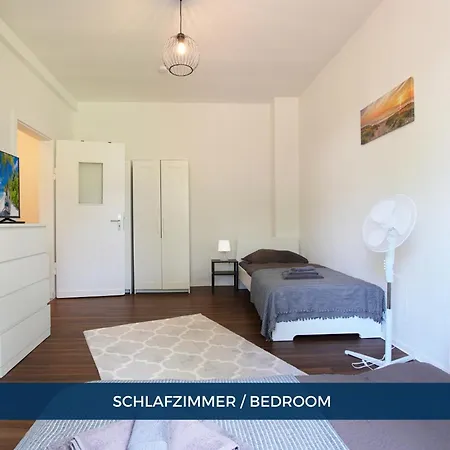 Appartement Rtr - Bis 10 Personen - Einzelzimmer - Voll Ausgestattet - Garten - Smart Tv - Wifi