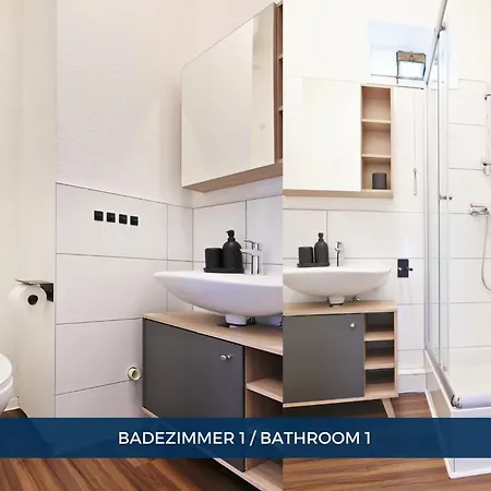 Lejlighed Rtr - Bis 10 Personen - Einzelzimmer - Voll Ausgestattet - Garten - Smart Tv - Wifi *