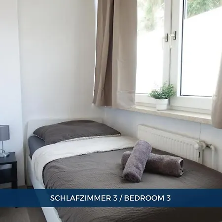Rtr - Bis 10 Personen - Einzelzimmer - Voll Ausgestattet - Garten - Smart Tv - Wifi Gelsenkirchen