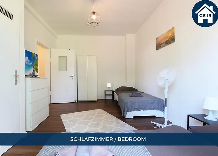 公寓 Rtr - Bis 10 Personen - Einzelzimmer - Voll Ausgestattet - Garten - Smart Tv - Wifi