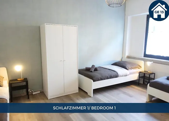 Rtr - Bis 10 Personen - Einzelzimmer - Voll Ausgestattet - Garten - Smart Tv - Wifi Appartement *