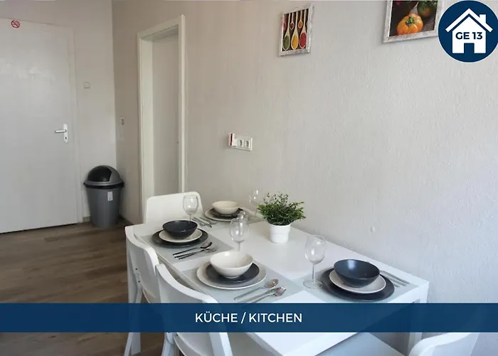 Rtr - Bis 10 Personen - Einzelzimmer - Voll Ausgestattet - Garten - Smart Tv - Wifi Gelsenkirchen