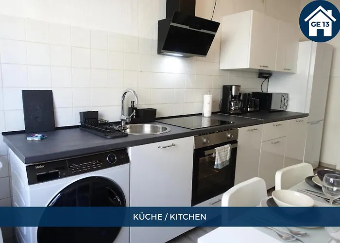 Appartement Rtr - Bis 10 Personen - Einzelzimmer - Voll Ausgestattet - Garten - Smart Tv - Wifi