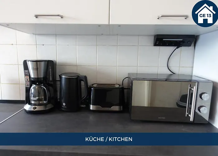 Rtr - Bis 10 Personen - Einzelzimmer - Voll Ausgestattet - Garten - Smart Tv - Wifi 公寓 盖尔森基兴